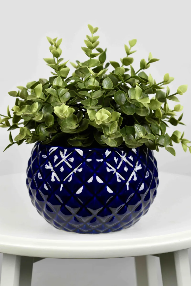 Classic Ceramic Planter — 7" Dia × 7" Height — Primary View