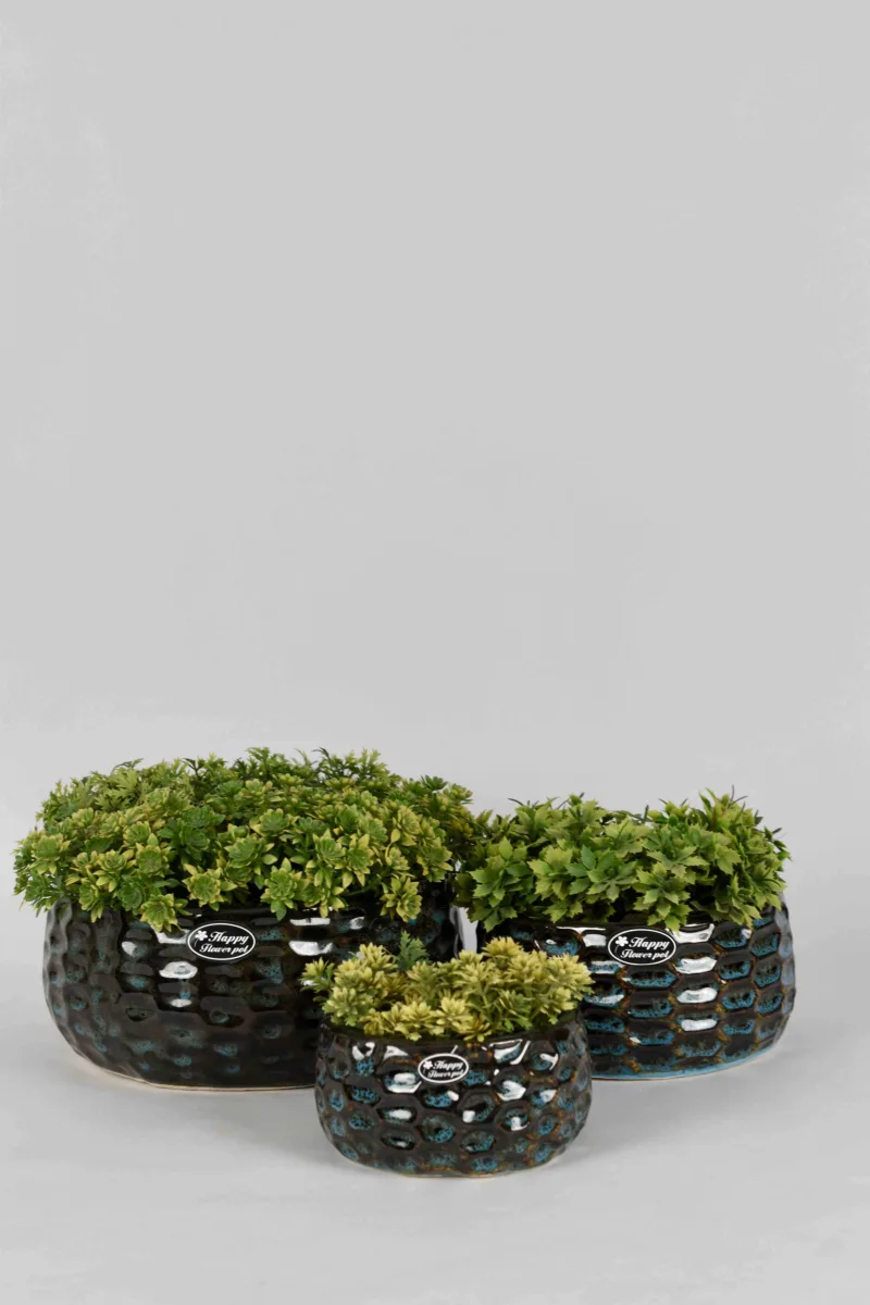 Classic Ceramic Planter — 6" Dia × 6" Height — Primary View