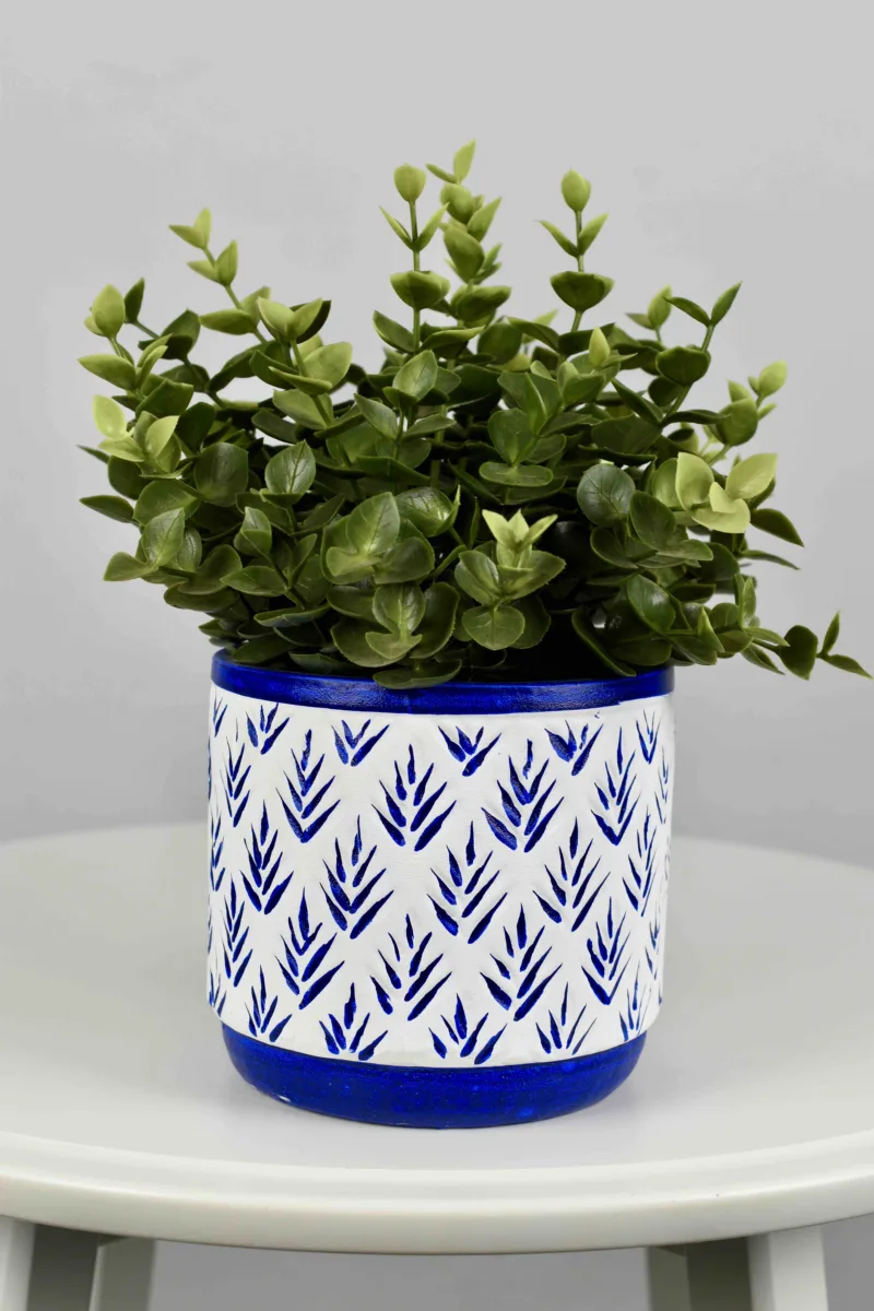 Classic Ceramic Planter — 4.5" Dia × 5" Height — Primary View
