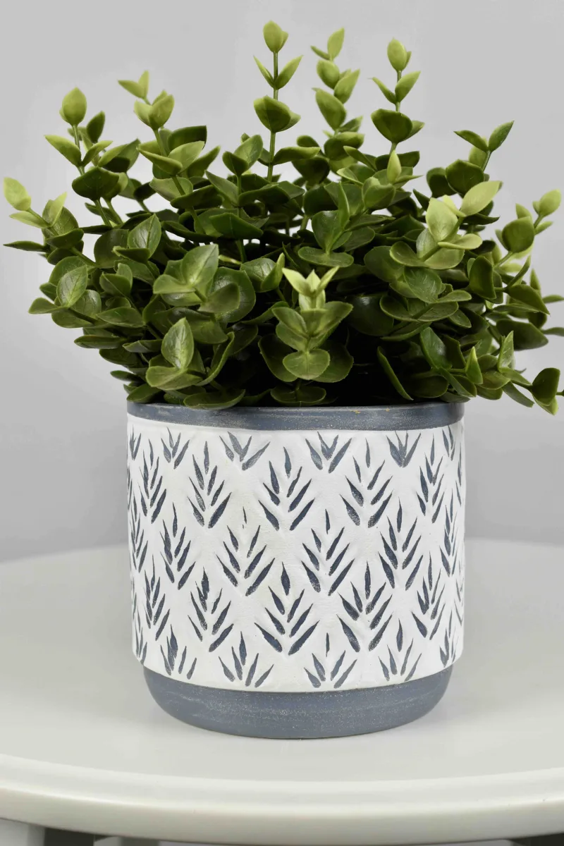 Classic Ceramic Planter — 4.5" Dia × 5" Height — Primary View