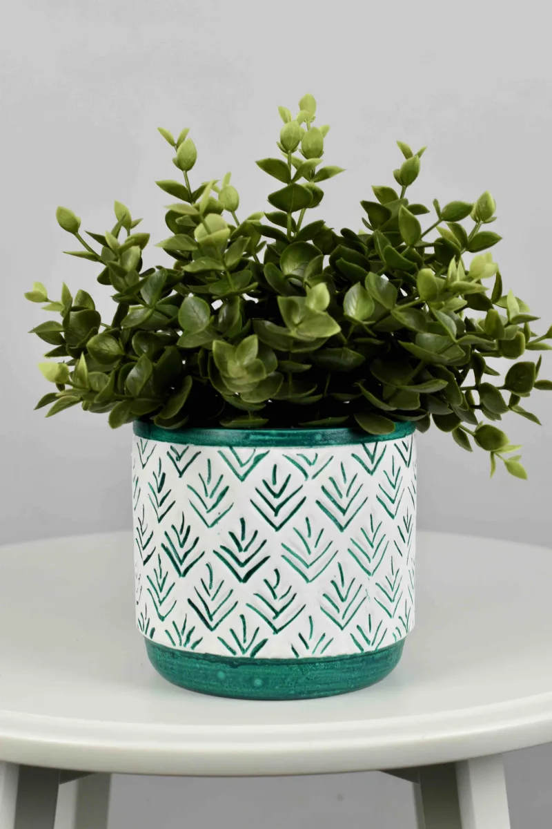 Classic Ceramic Planter — 5.5" Dia × 5.5" Height — Primary View