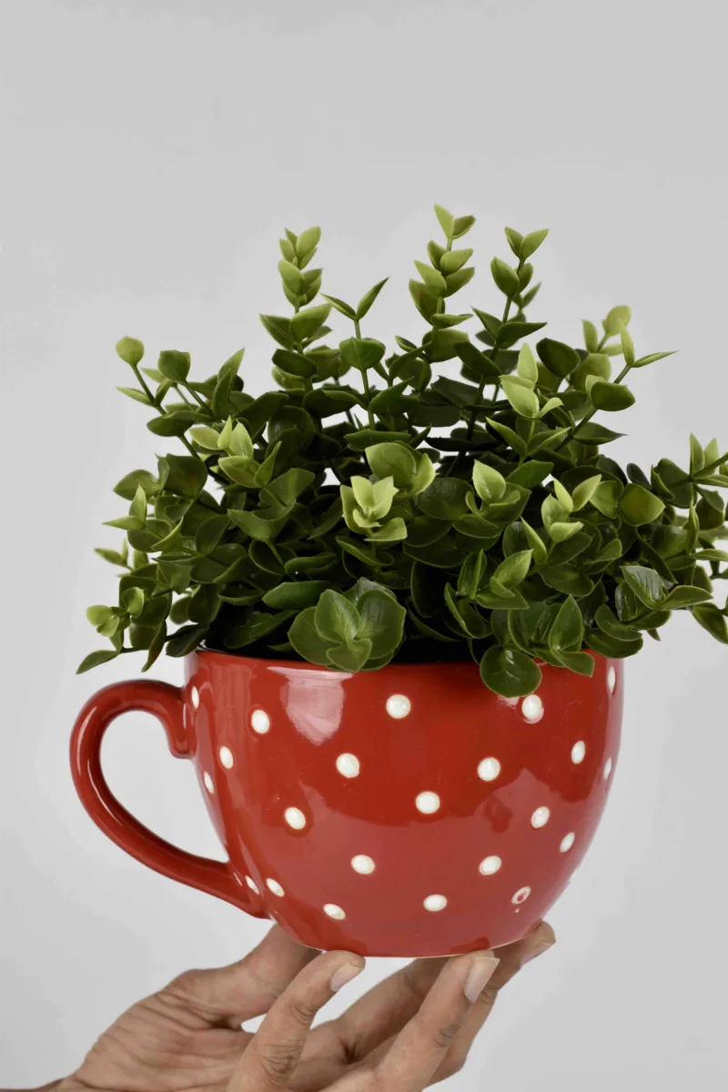 Classic Ceramic Planter Set of 2 (2" Dia) — Primary View