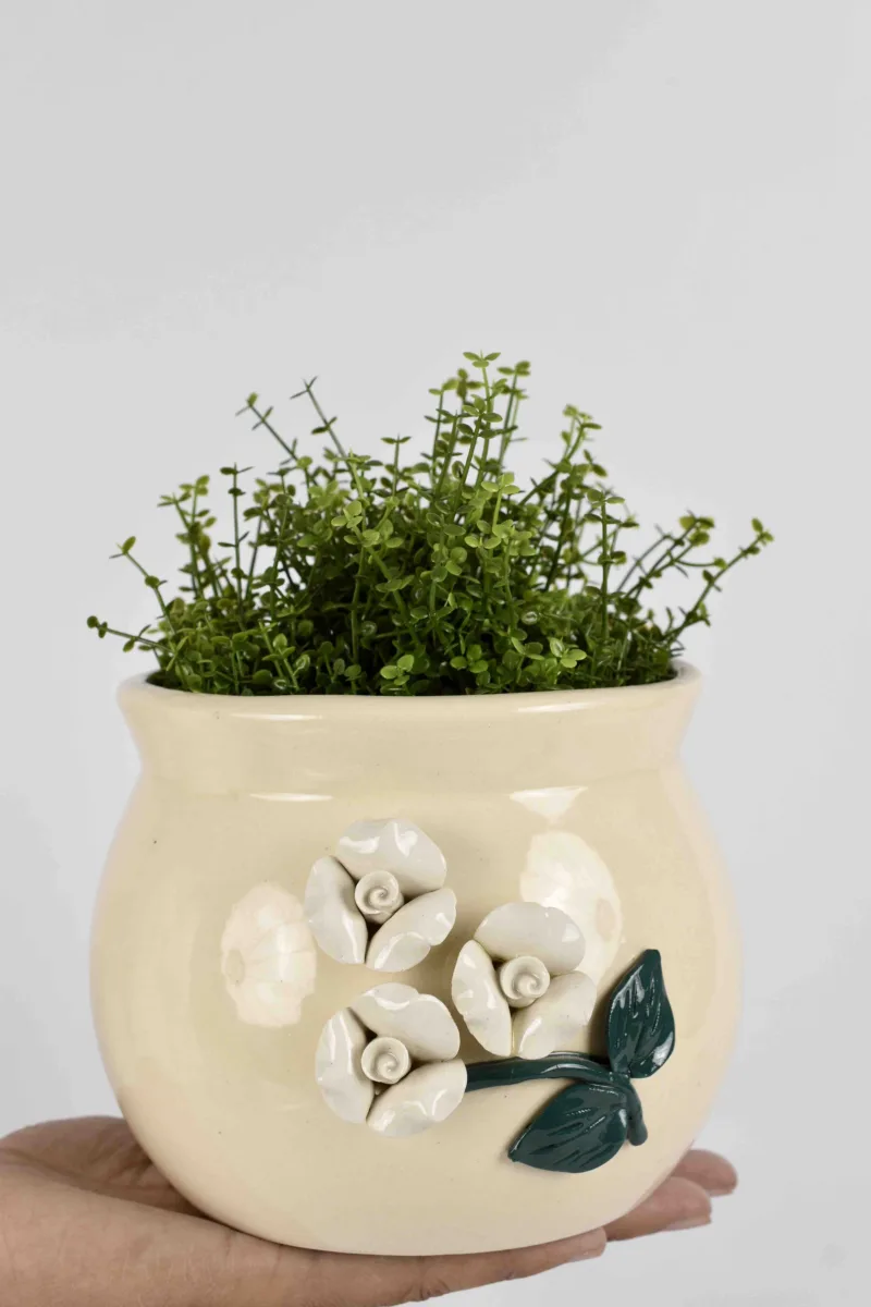 Classic Ceramic Planter Set of 3 (3" Dia) — Primary View