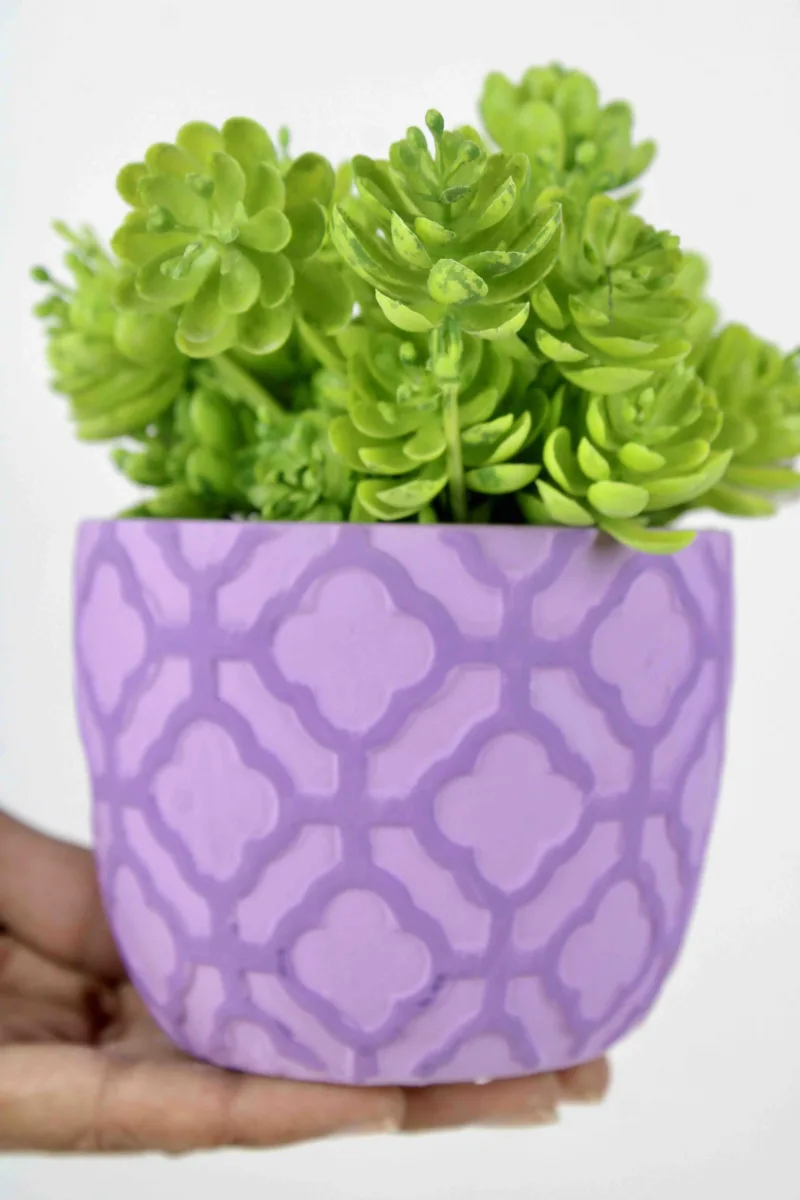 Classic Ceramic Planter — 9" Dia × 4" Height — Primary View