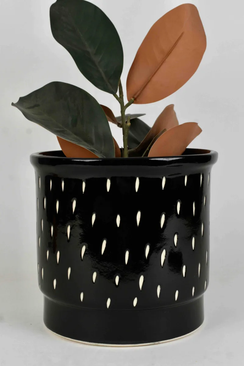 Classic Ceramic Planter — 3.5" Dia × 3.5" Height — Primary View