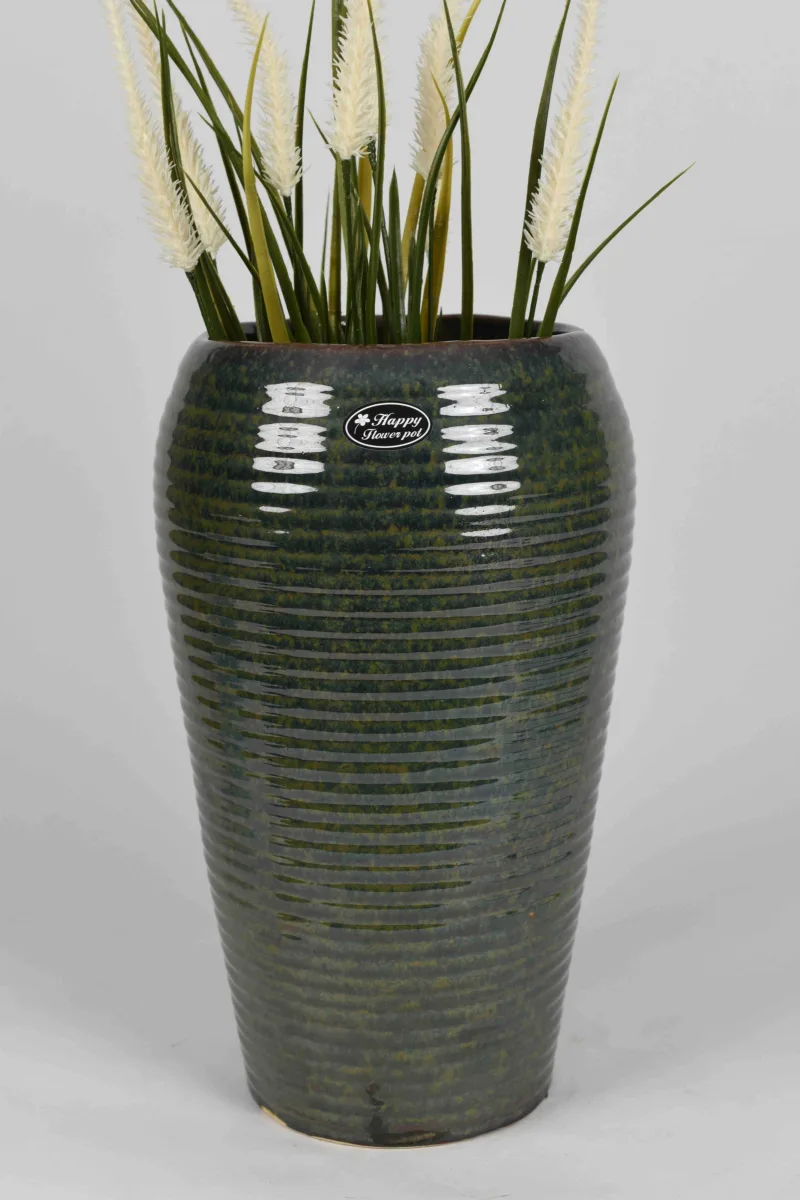 Classic Ceramic Planter — 4" Dia × 3" Height — Primary View