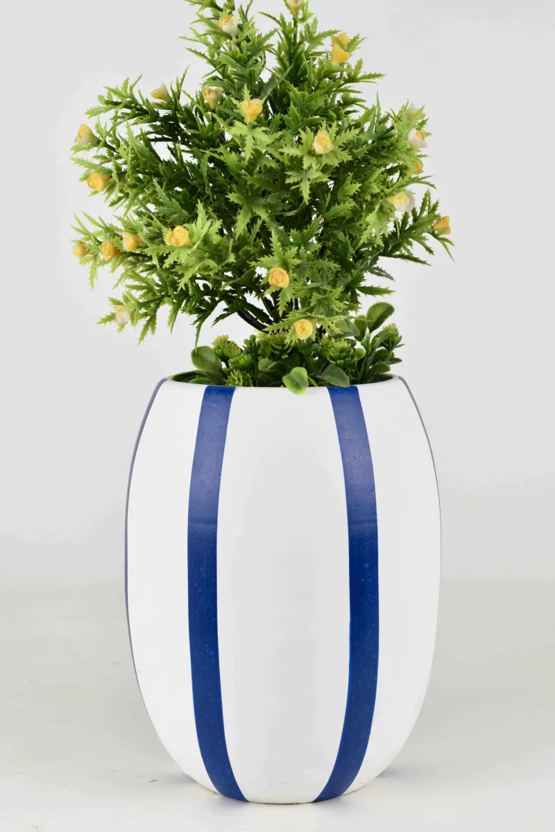 Classic Ceramic Planter — 5" Dia × 5" Height — Primary View
