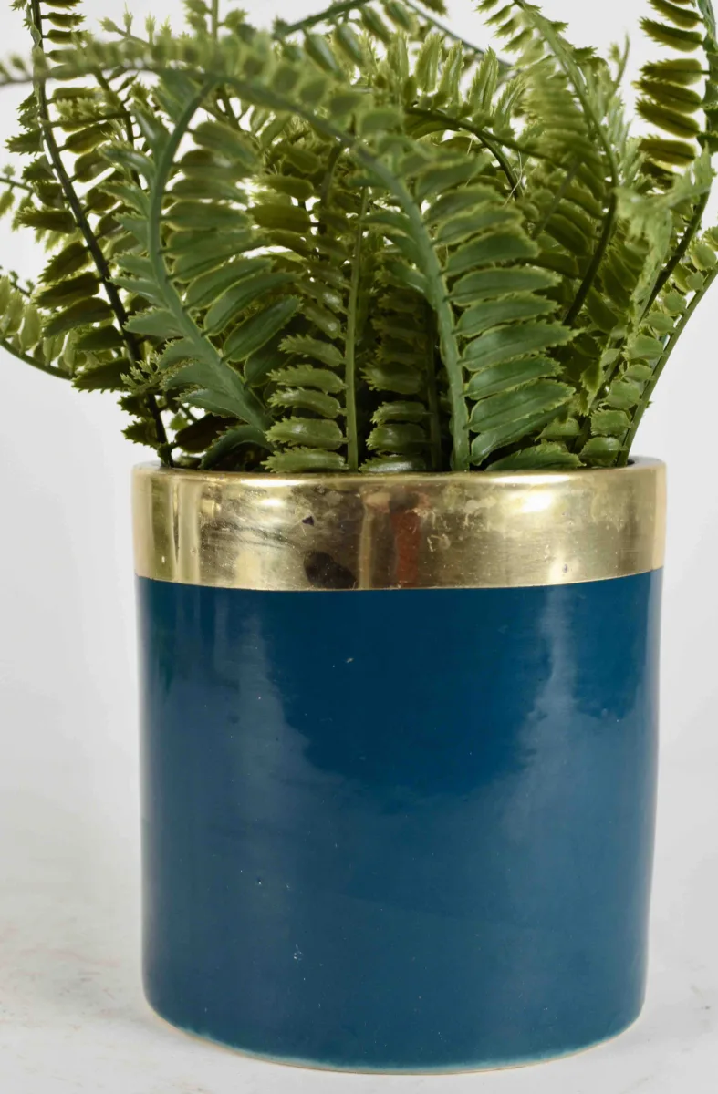 Classic Ceramic Planter — 4.5" Dia × 0.5" Height — Primary View