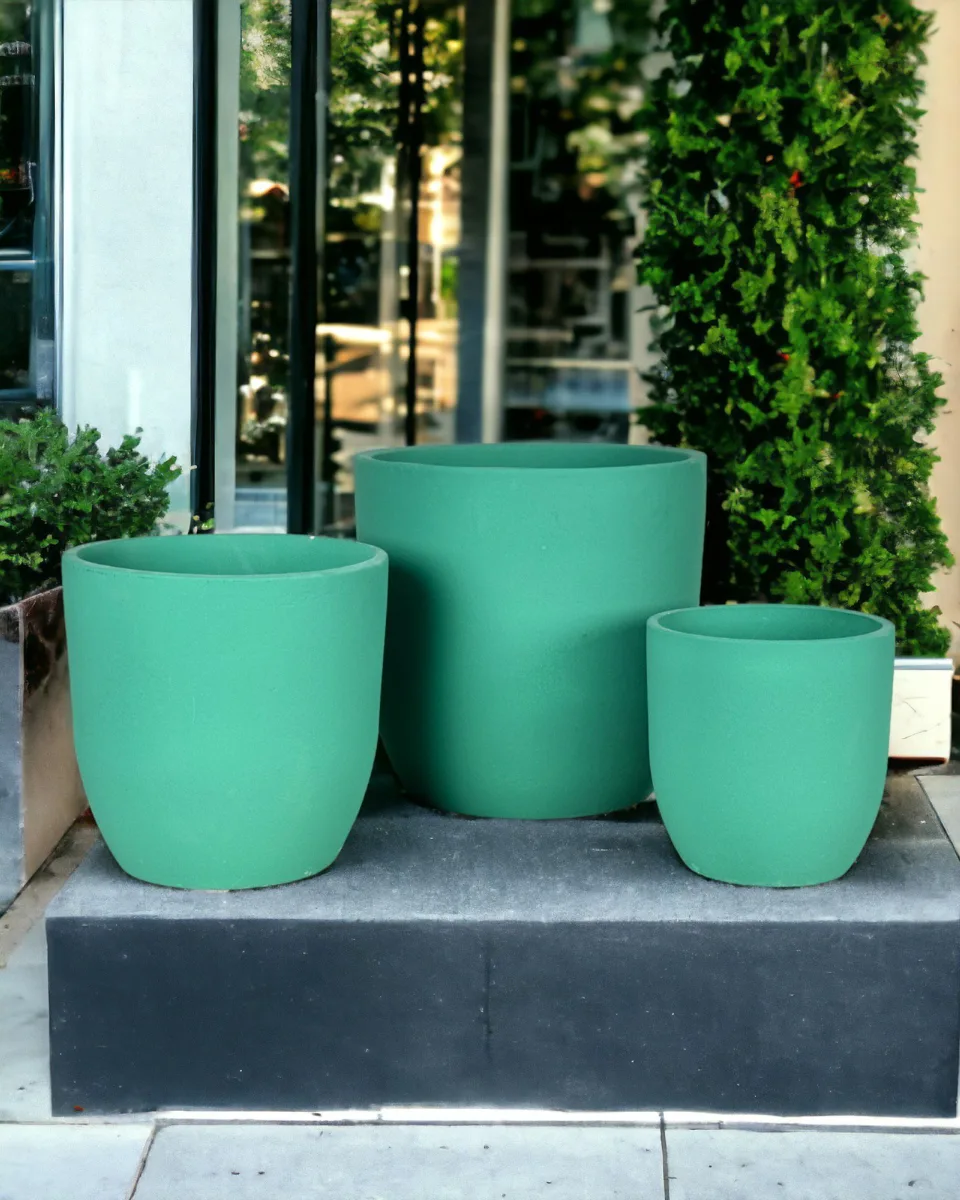 Classic Ceramic Planter — 5" Dia × 4.5" Height — Primary View