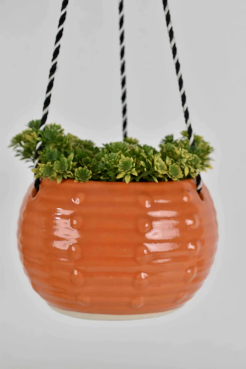 Classic Ceramic Planter — 5" Dia × 5" Height — Primary View