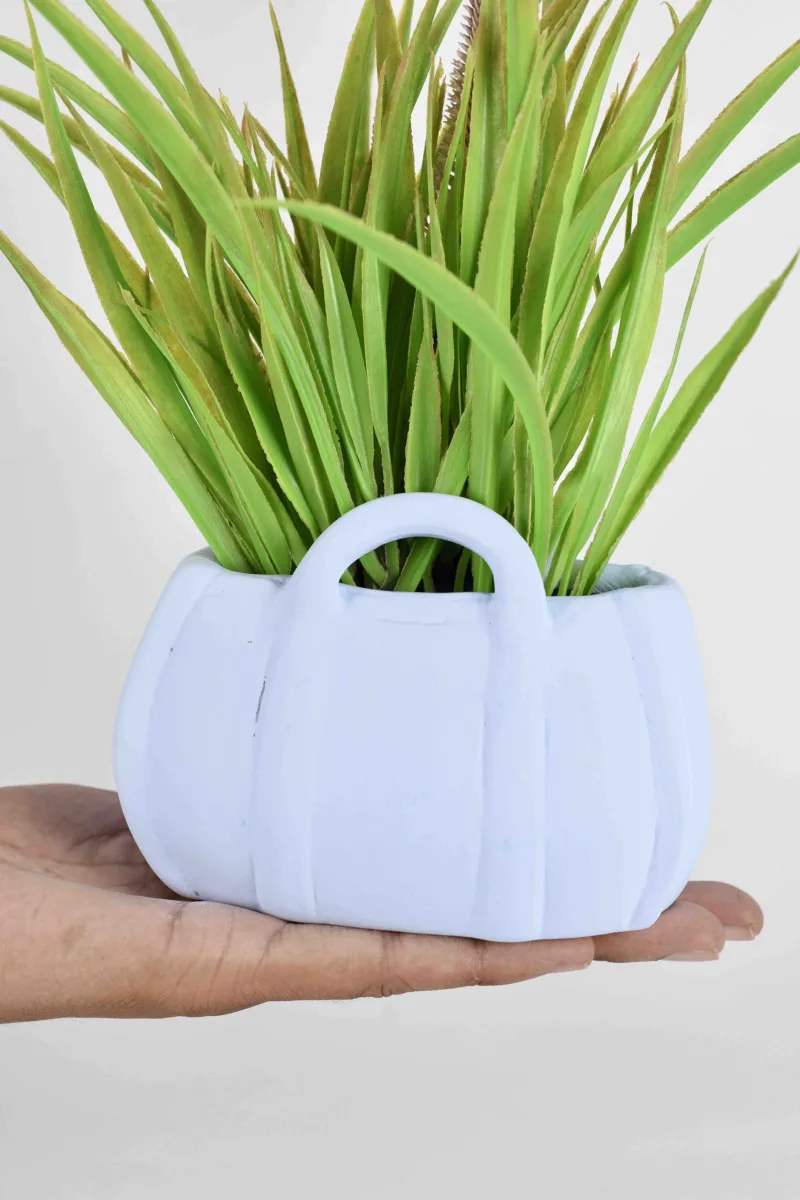 Classic Ceramic Planter — 5" Dia × 4" Height — Primary View