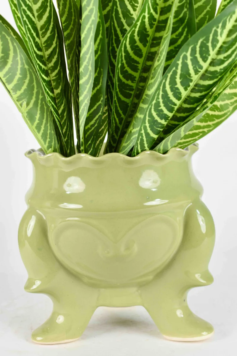 Classic Ceramic Planter — 4.5" Dia × 4.5" Height — Primary View