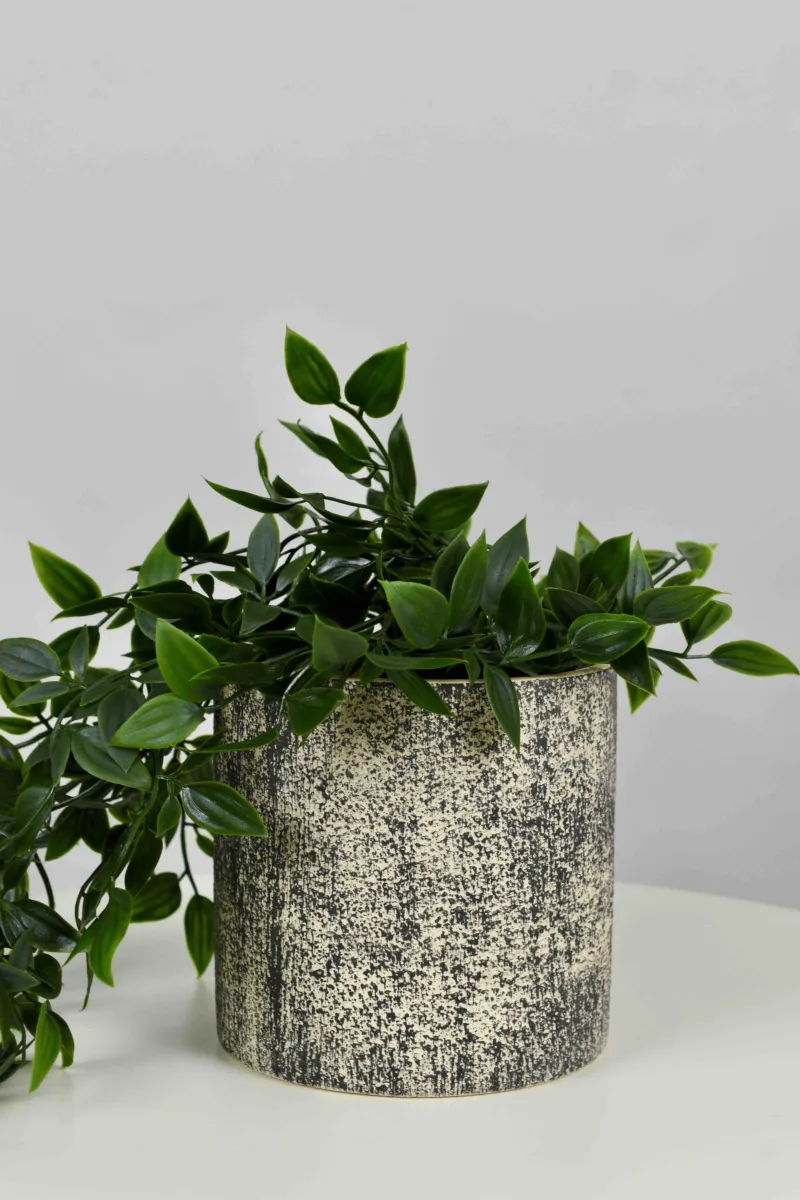 Classic Ceramic Planter — 5" Dia × 5" Height — Primary View