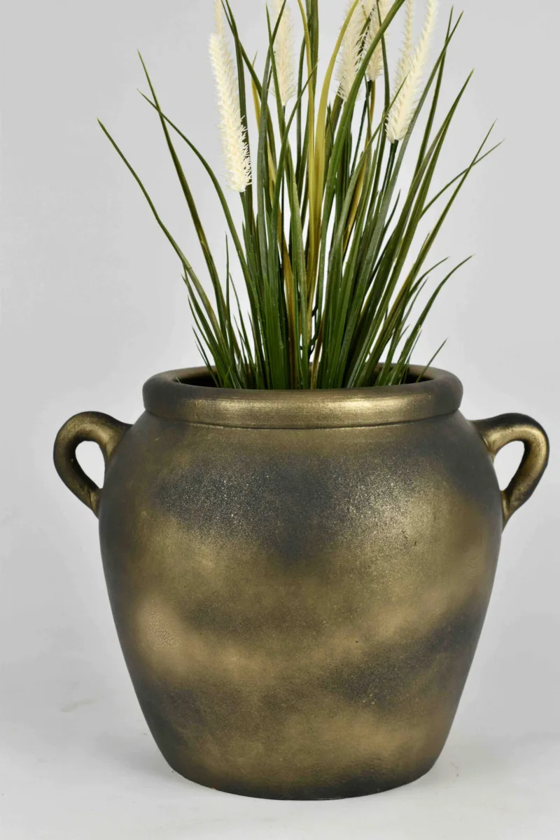Classic Ceramic Planter — 6" Dia × 6" Height — Primary View