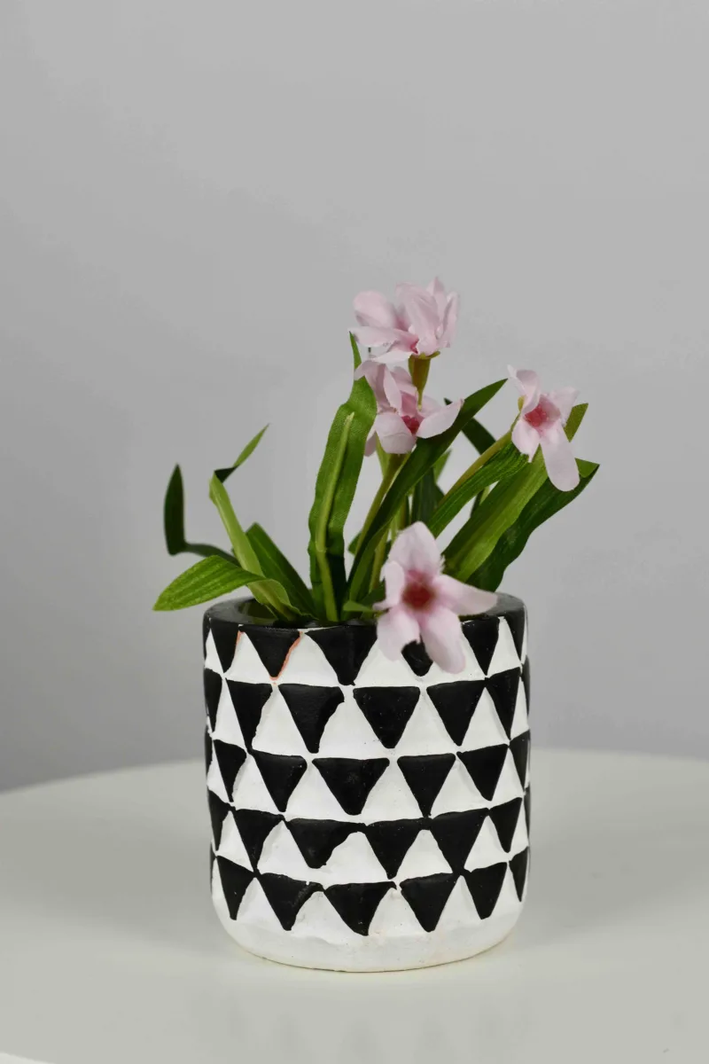 Classic Ceramic Planter — 7" Dia × 6.5" Height — Primary View