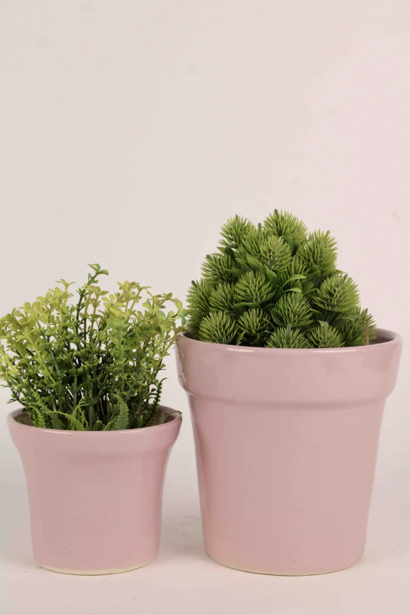 Classic Ceramic Planter — 11" Dia × 11" Height — Primary View