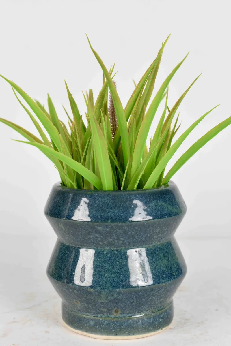 Classic Ceramic Planter — 6" Dia × 5" Height — Primary View