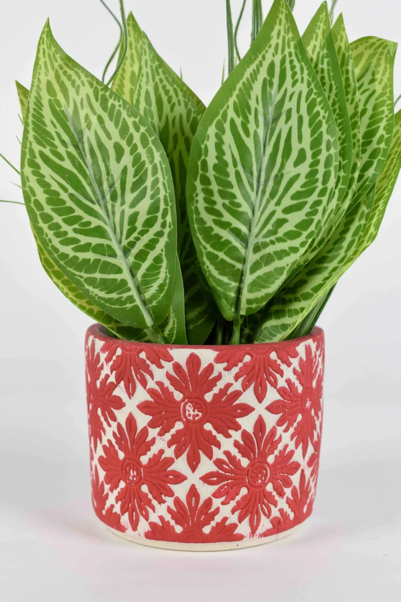 Classic Ceramic Planter — 9" Dia × 7" Height — Primary View