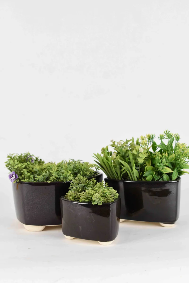 Classic Ceramic Planter — 0.5" Dia × 5.5" Height — Primary View