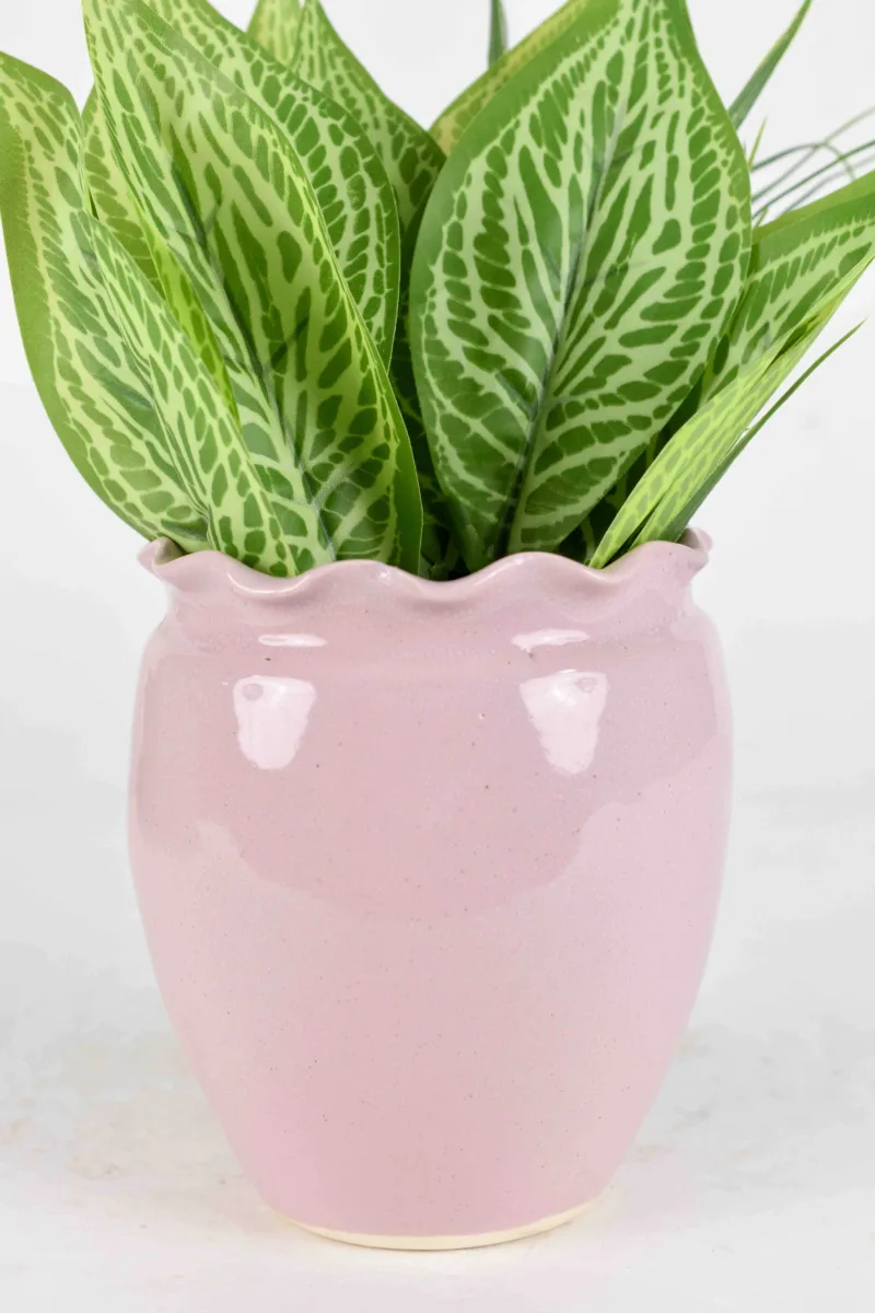 Classic Ceramic Planter — 7" Dia × 11" Height — Primary View