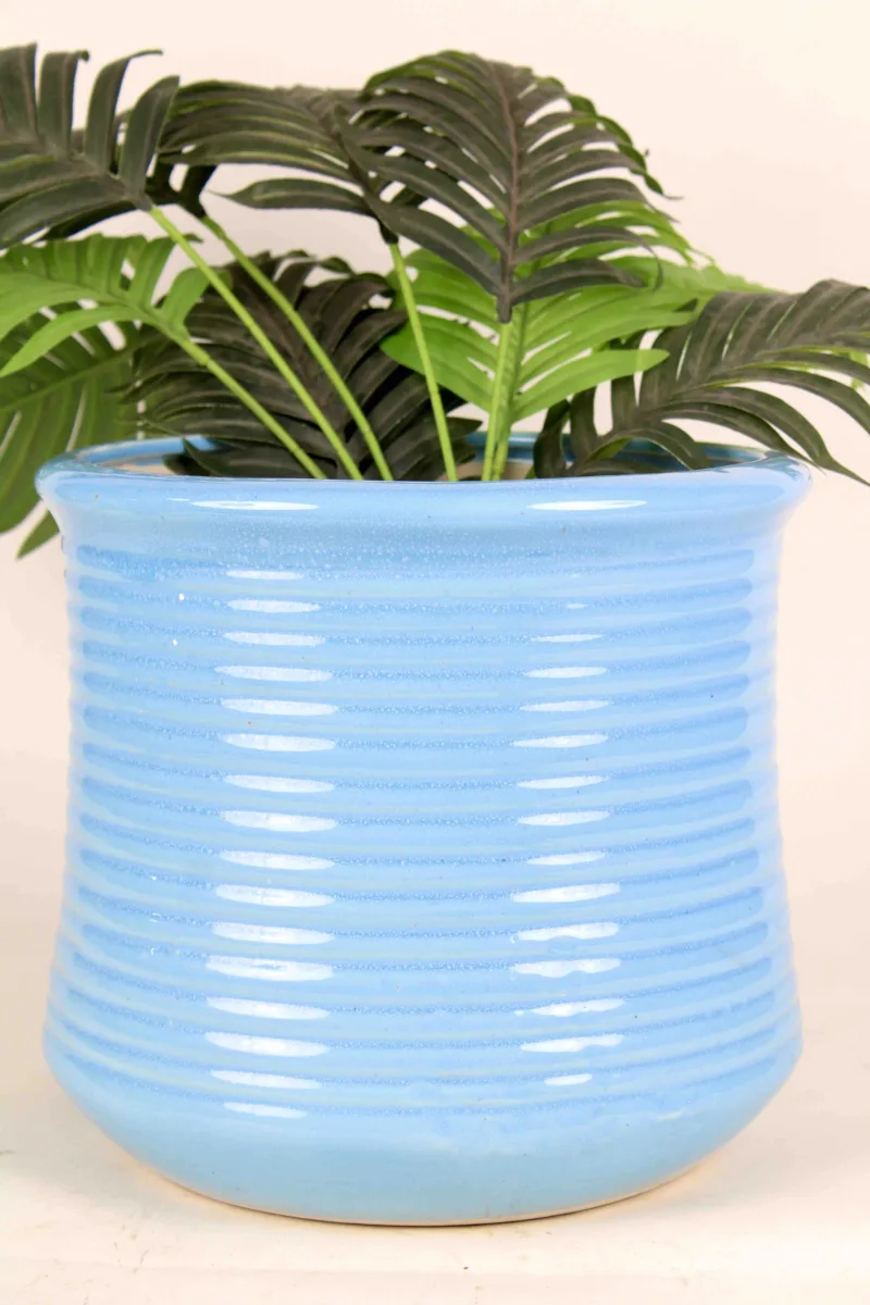 Classic Ceramic Planter — 3.5" Dia × 3.5" Height — Primary View