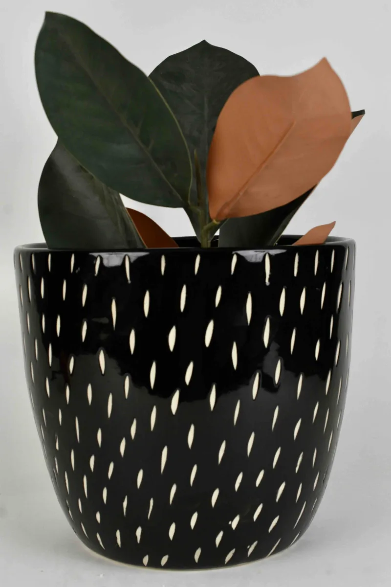 Classic Ceramic Planter — 13" Dia × 11" Height — Primary View