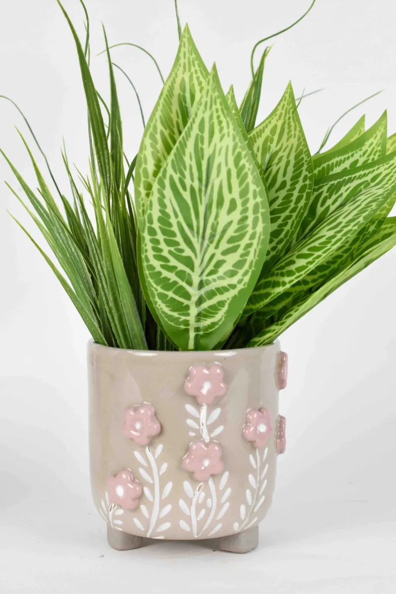 Classic Ceramic Planter — 5" Dia × 5" Height — Primary View