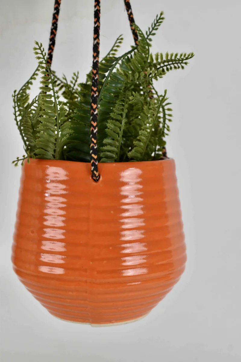 Classic Ceramic Planter — 5" Dia × 5" Height — Primary View