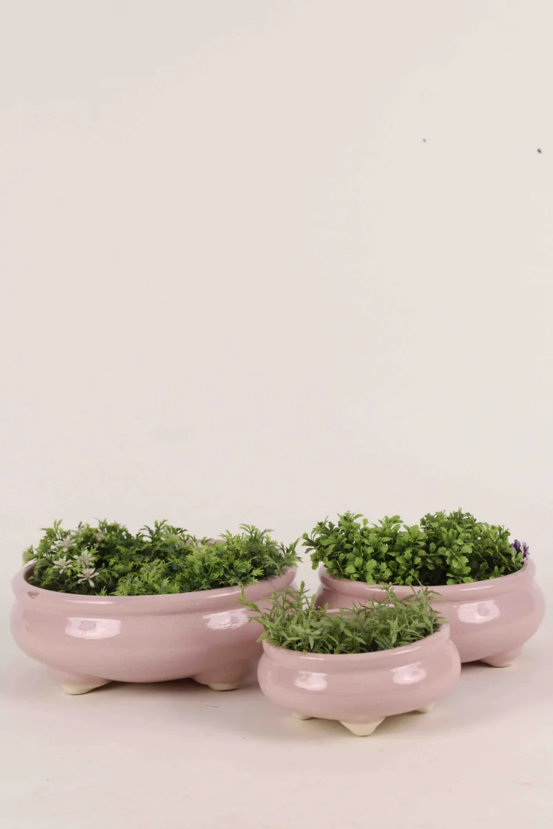 Classic Ceramic Planter Set of 2 (2" Dia) — Primary View