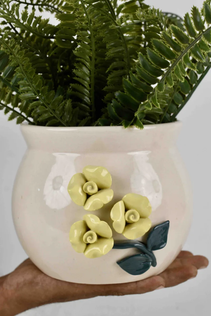 Classic Ceramic Planter Set of 3 (3" Dia) — Primary View