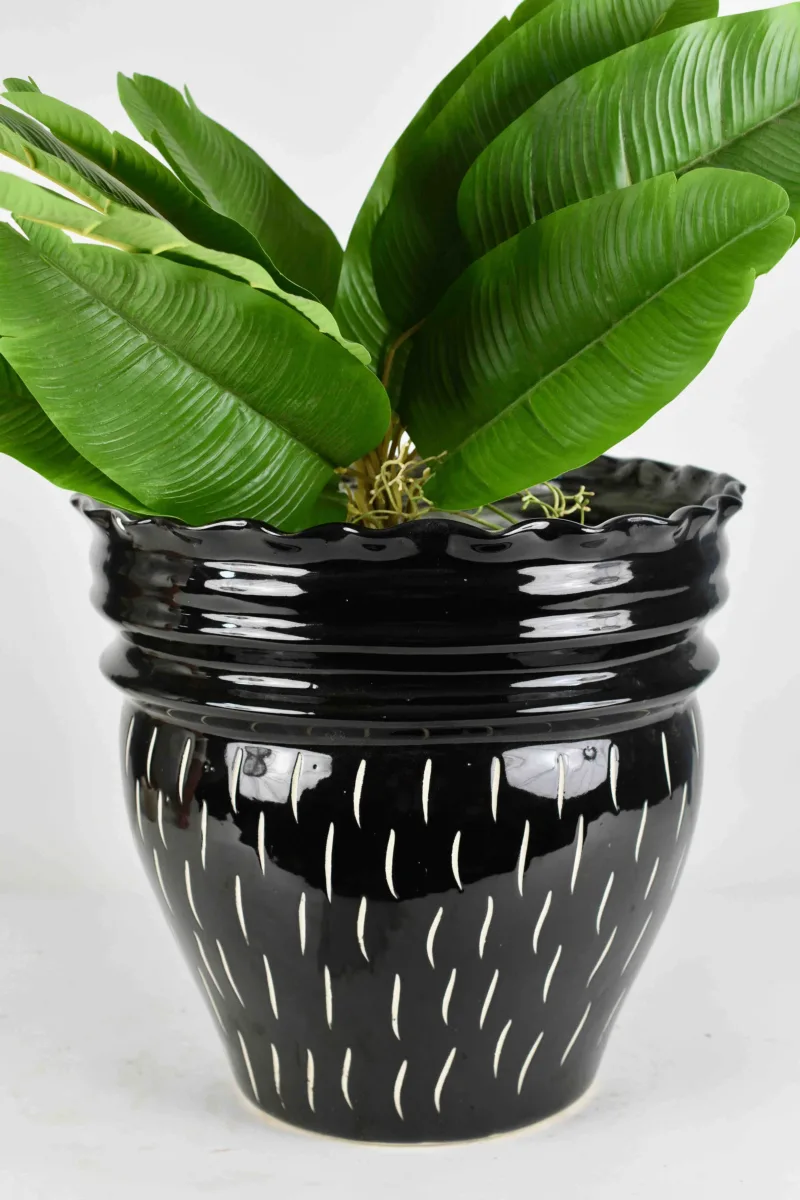 Classic Ceramic Planter — 0.4" Dia × 0.5" Height — Primary View