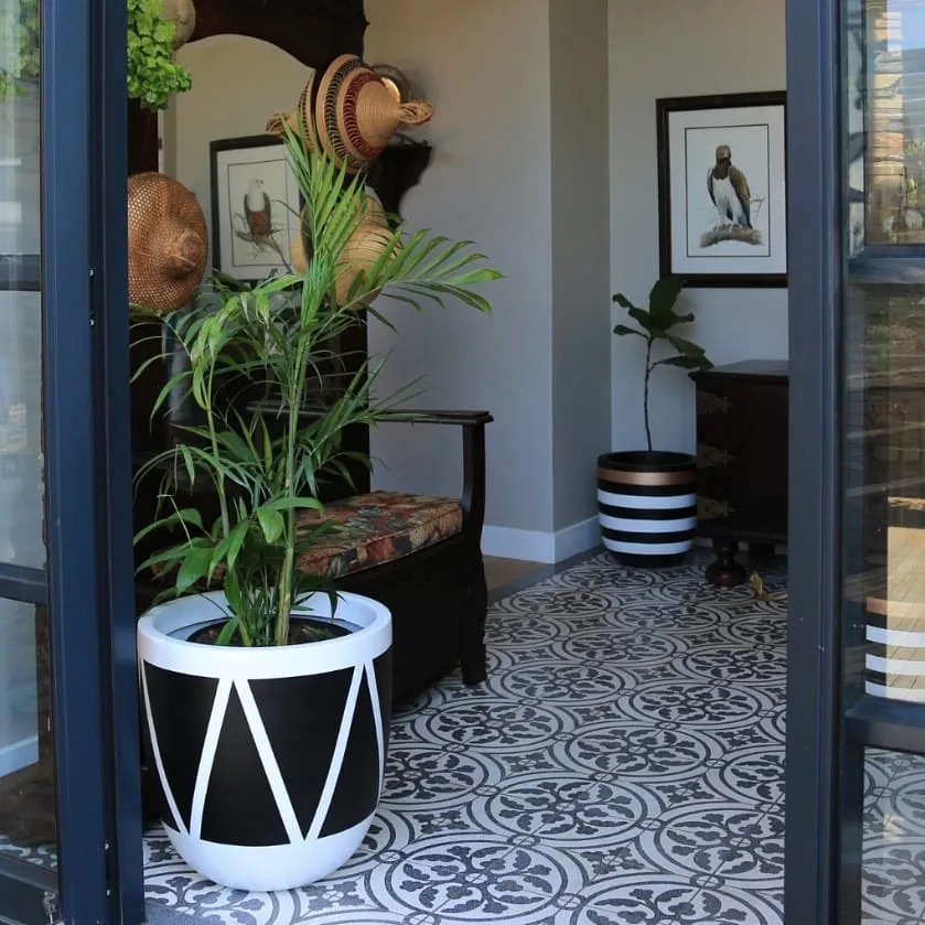 Classic Ceramic Planter — 10.5" Dia × 9.5" Height — Primary View