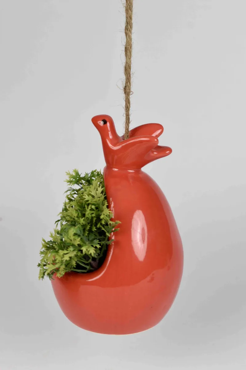 Classic Ceramic Planter — 3" Dia × 2.5" Height — Primary View