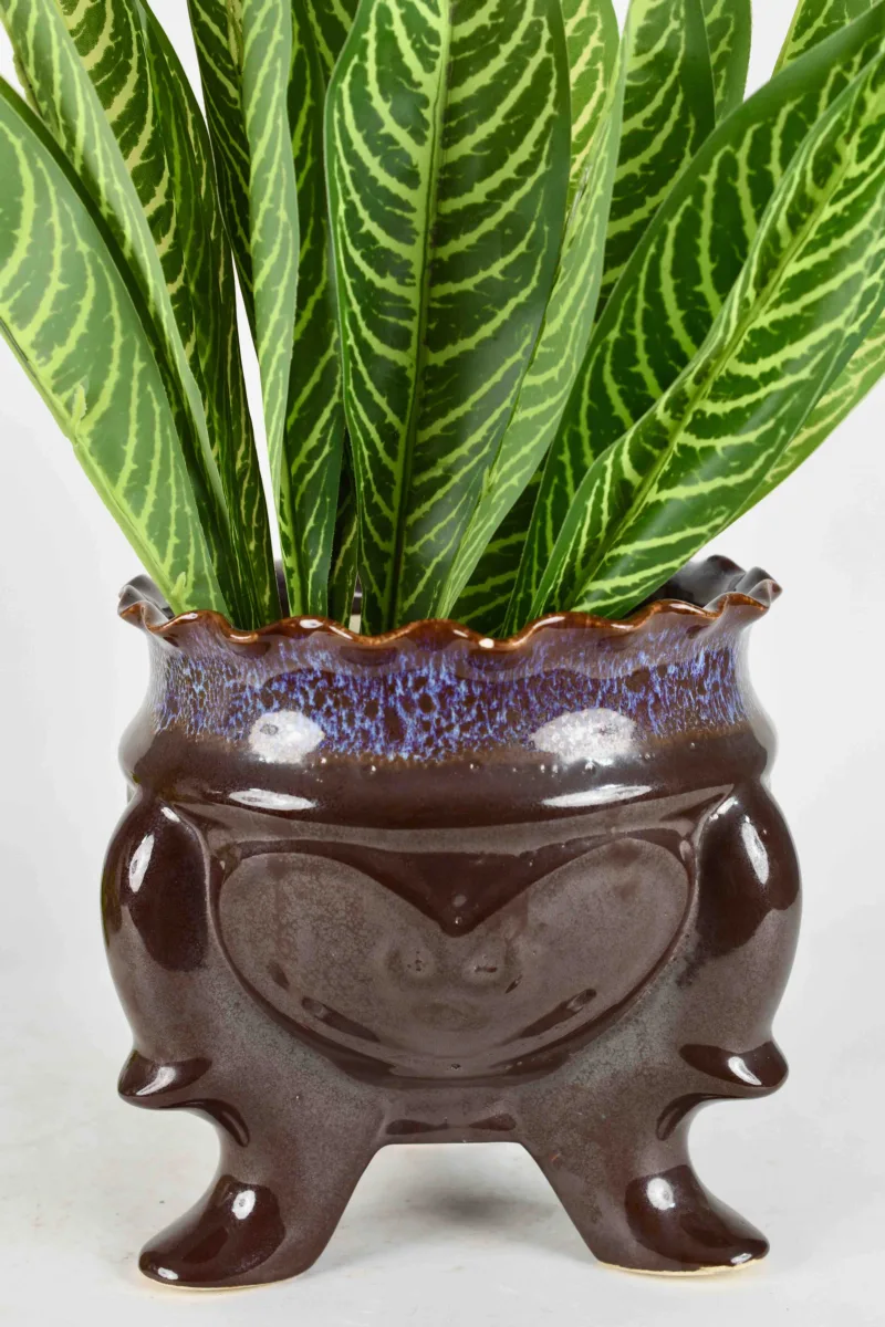Classic Ceramic Planter — 6" Dia × 7" Height — Primary View