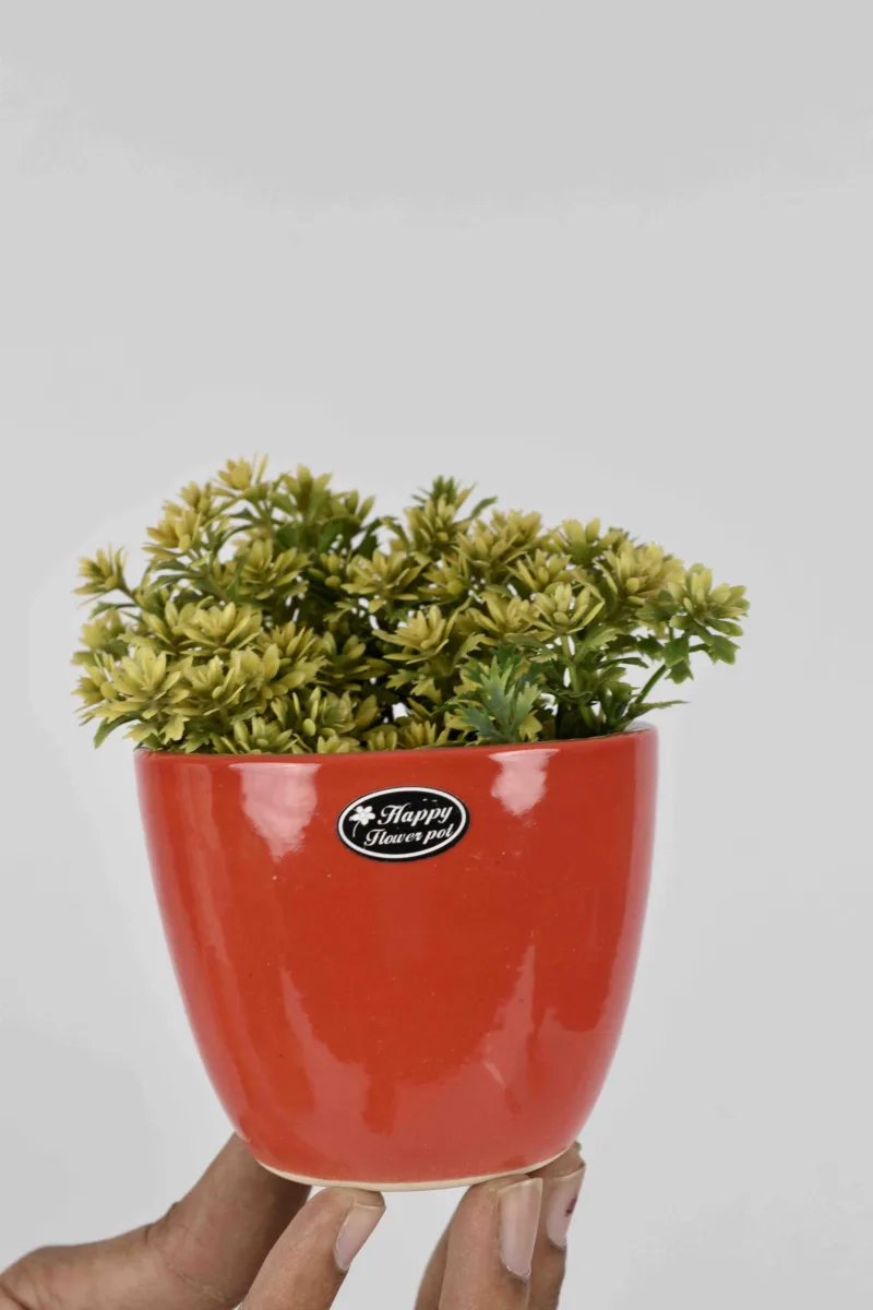 Classic Ceramic Planter — 14" Dia × 12" Height — Primary View