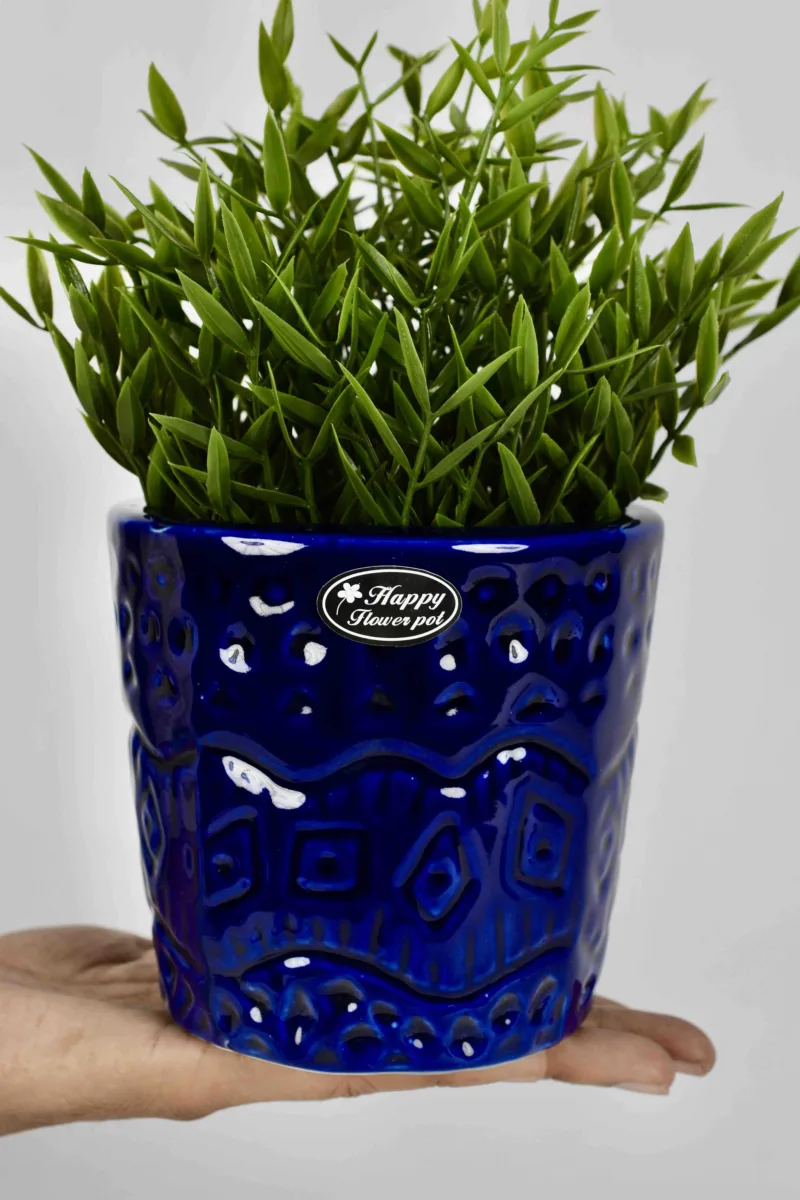 Classic Ceramic Planter — 8.5" Dia × 8.5" Height — Primary View