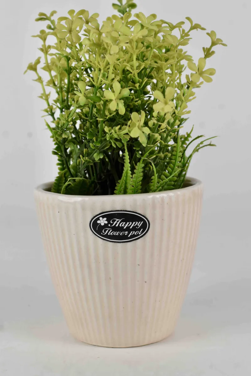Classic Ceramic Planter — 11" Dia × 11" Height — Primary View