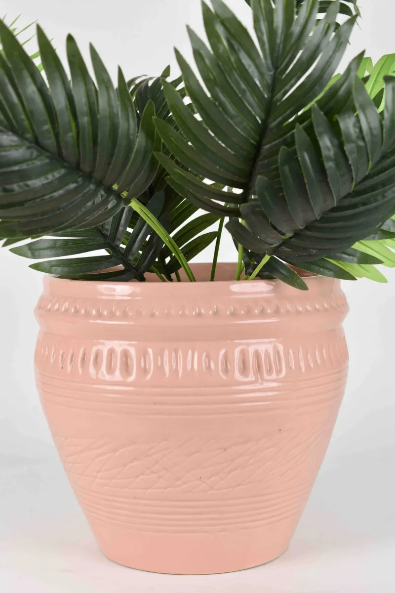 Classic Ceramic Planter — 10.5" Dia × 10" Height — Primary View