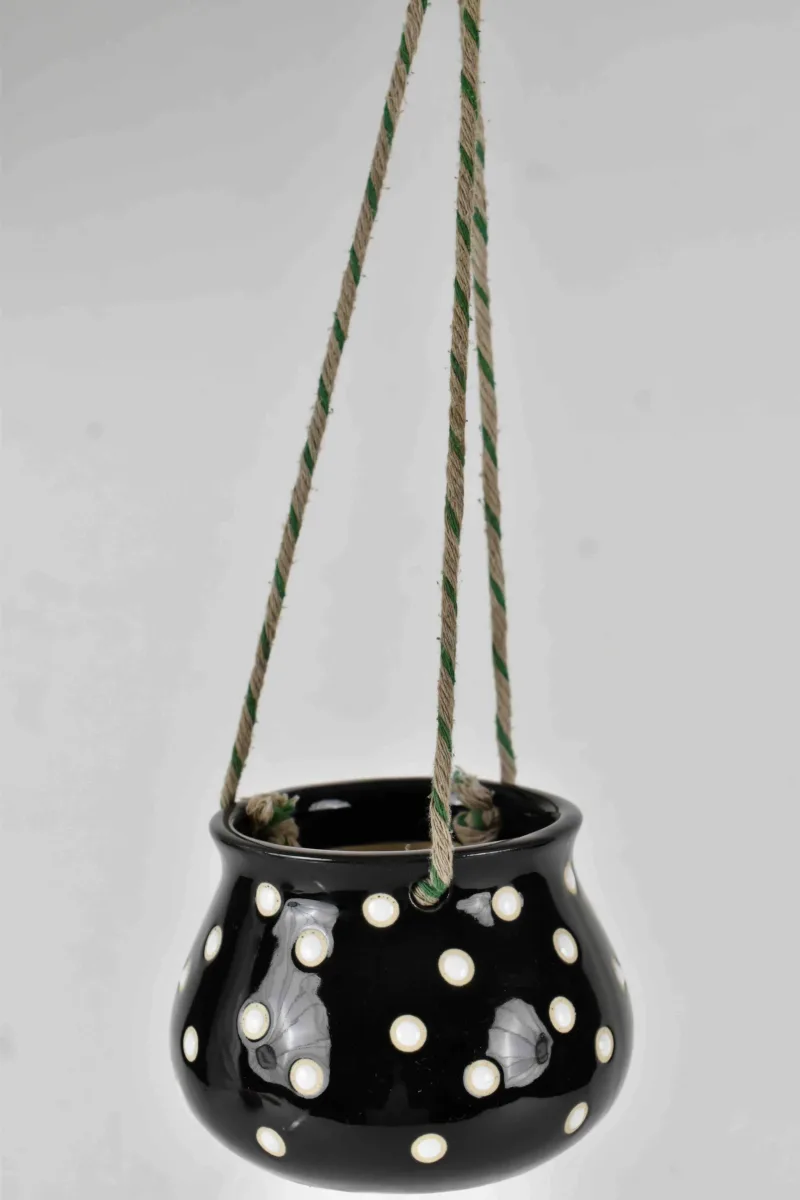 Classic Ceramic Planter — 7.5" Dia × 7.5" Height — Primary View