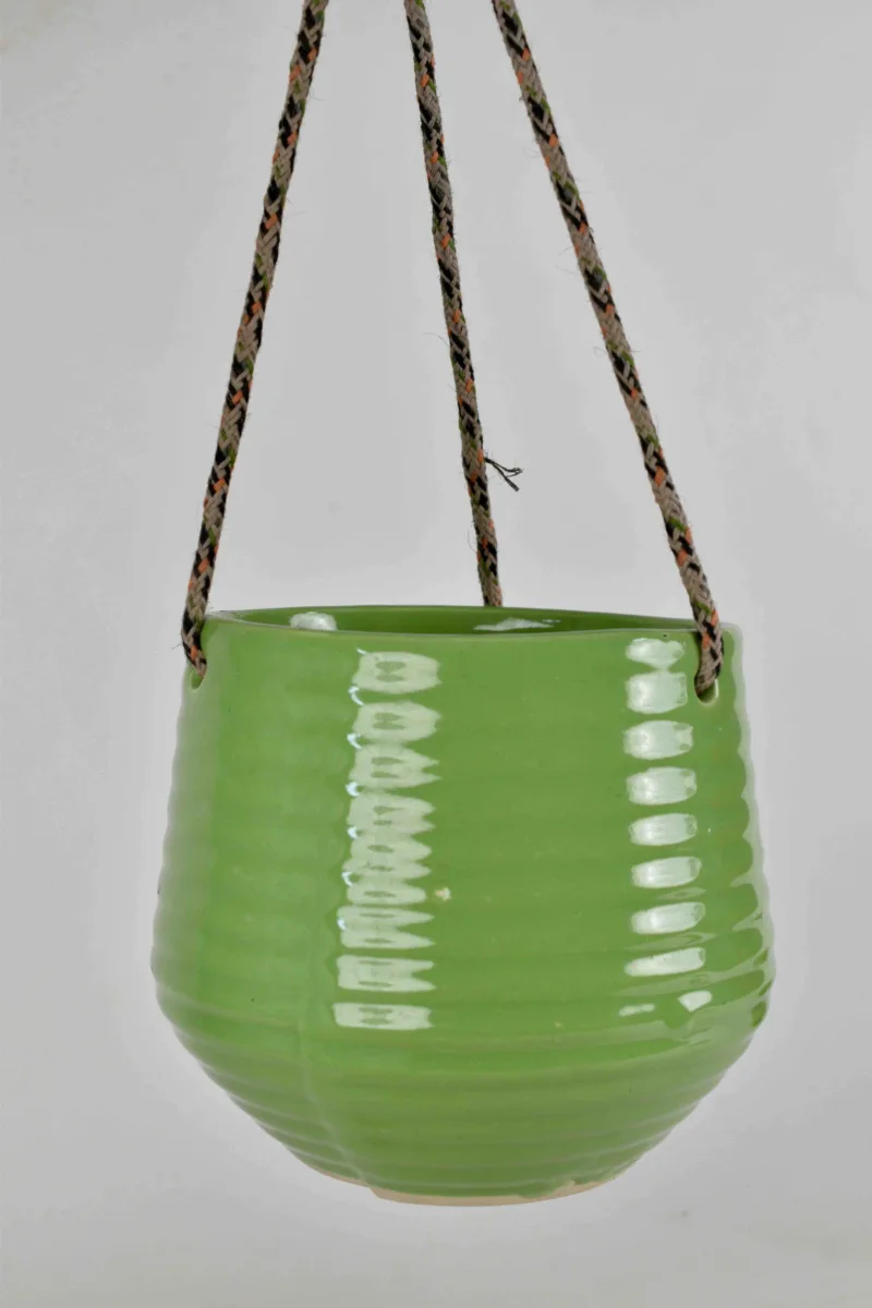 Classic Ceramic Planter — 5" Dia × 4" Height — Primary View