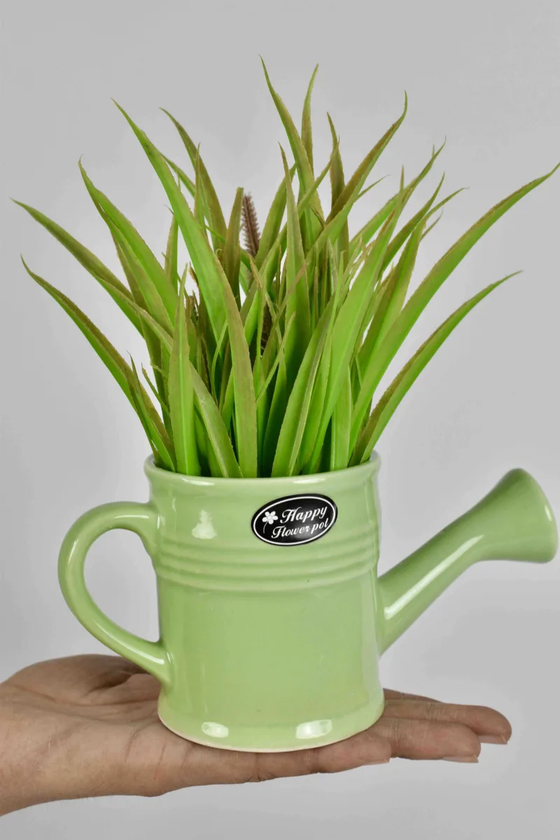 Classic Ceramic Planter — 4.5" Dia × 4.5" Height — Primary View