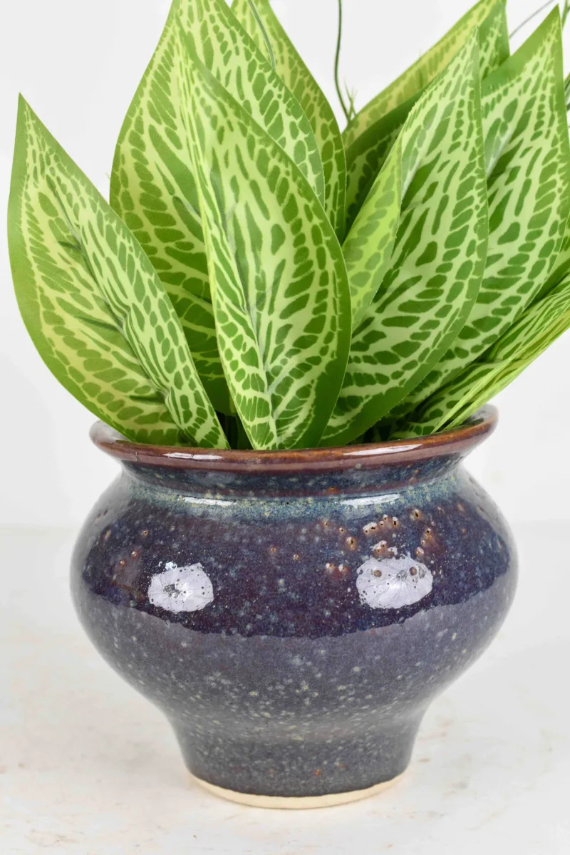 Classic Ceramic Planter — 6.5" Dia × 5.5" Height — Primary View