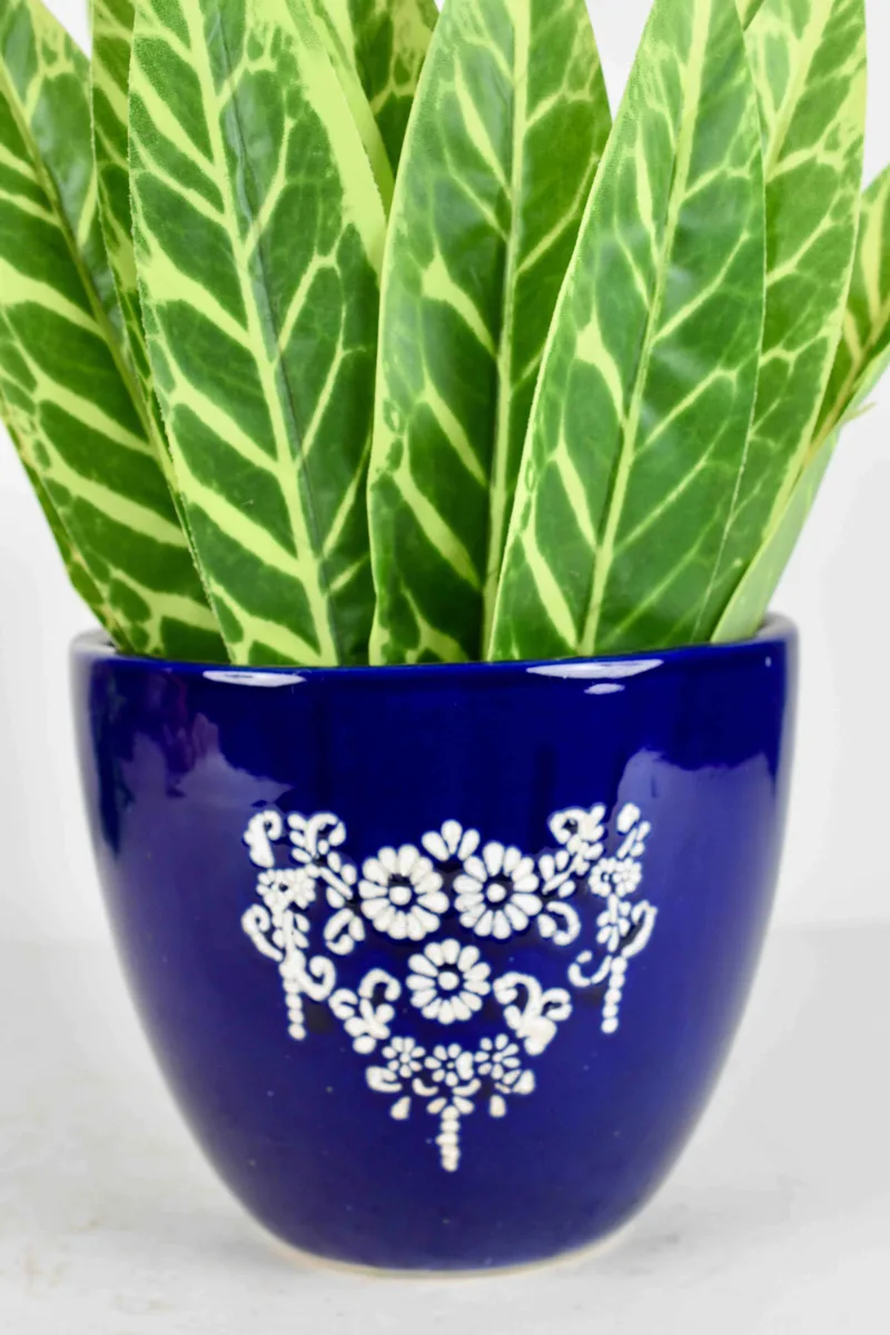 Classic Ceramic Planter — 3.5" Dia × 3.5" Height — Primary View