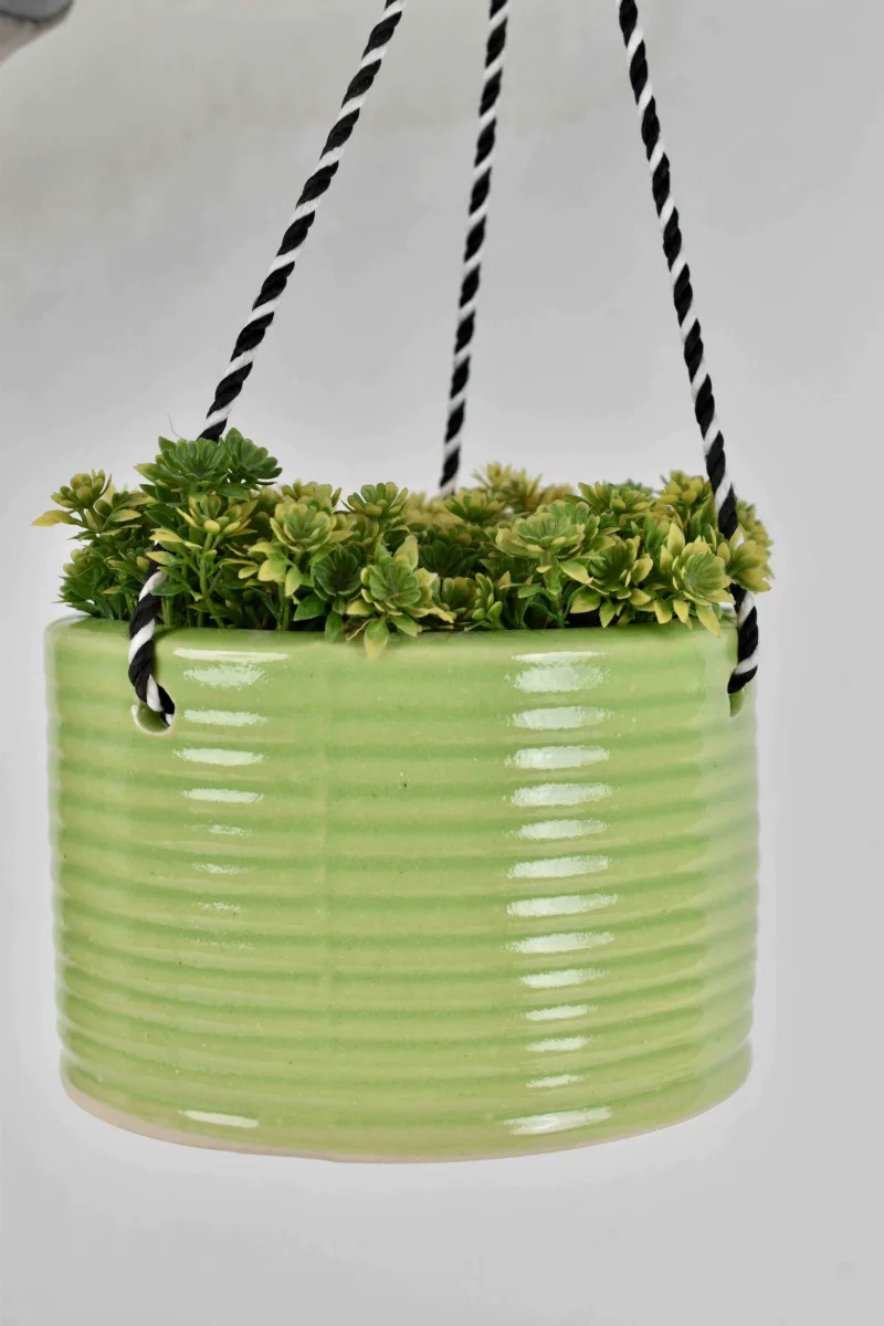 Classic Ceramic Planter — 9" Dia × 10.5" Height — Primary View