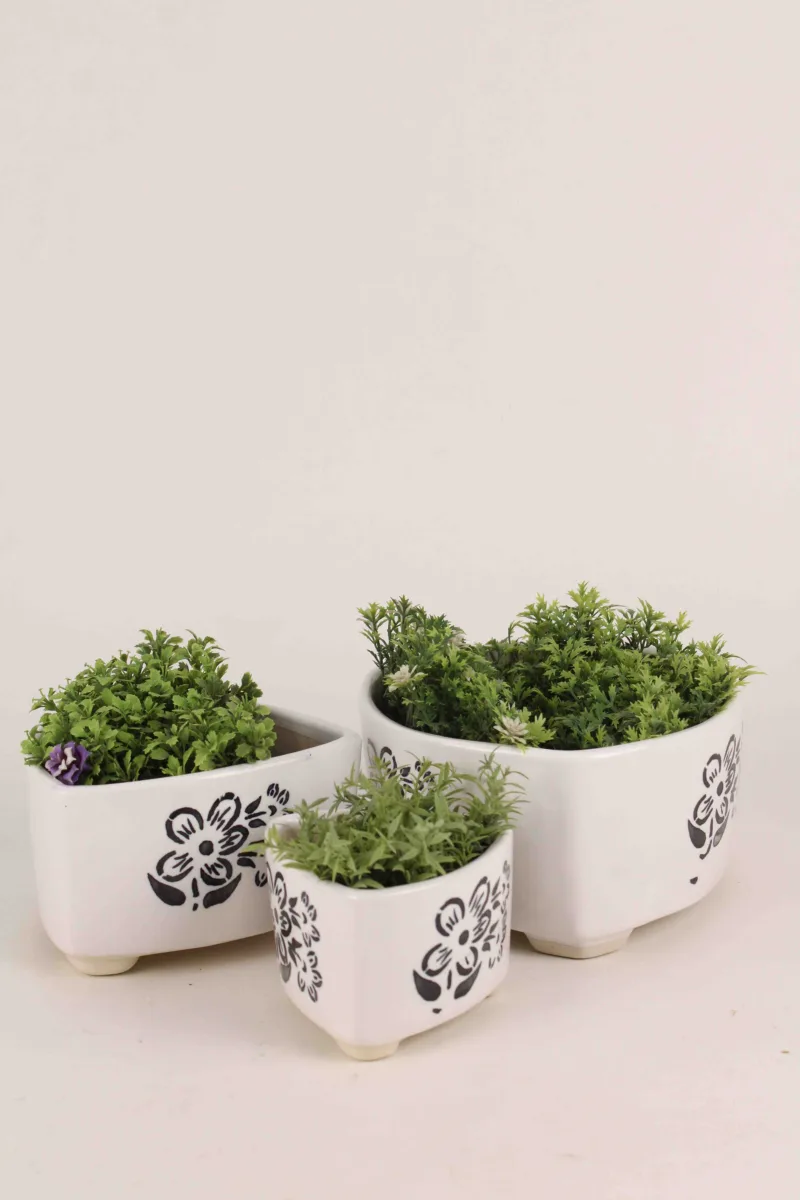 Classic Ceramic Planter — Primary View