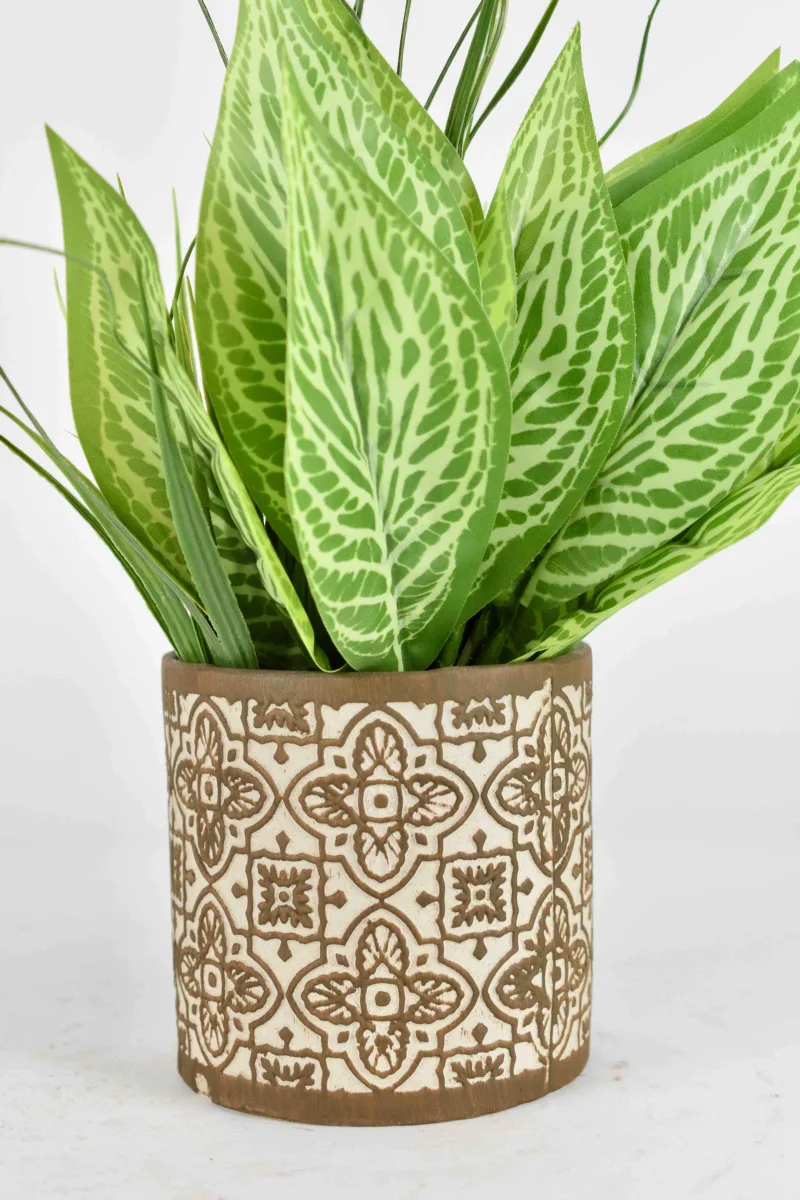 Classic Ceramic Planter — 3.5" Dia × 3.5" Height — Primary View