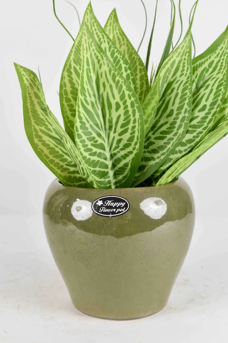 Classic Ceramic Planter — 0.4" Dia × 0.5" Height — Primary View