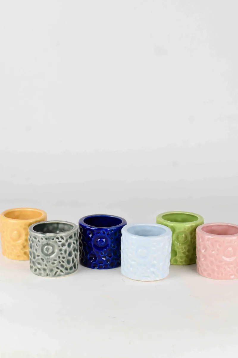 Classic Ceramic Planter — 4" Dia × 3" Height — Primary View