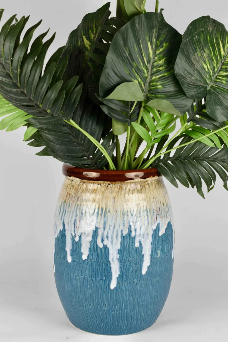 Classic Ceramic Planter — 4.5" Dia × 4" Height — Primary View