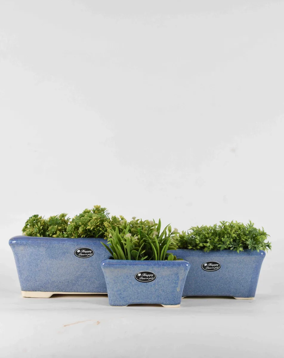 Classic Ceramic Planter — 5" Dia × 5" Height — Primary View